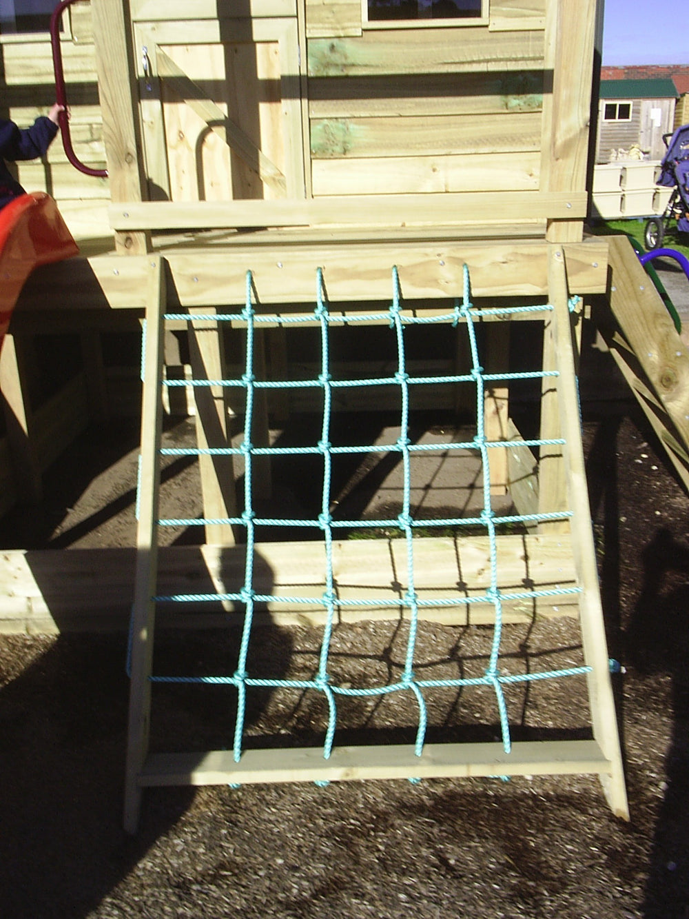 1.5h Deck x 1.5w Timber framed net