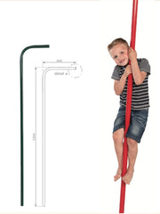 Firemans Pole 2.5m - RED