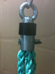 Horizontal Tyre 3 point replacement ropes & Swivel