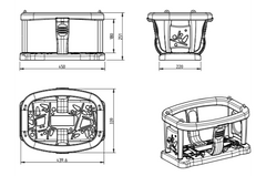 Infant Swing Seat "KBT Curve"