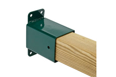 Swing Corner Wall Bracket 90x90 – Green Steel Swing Set Bracket